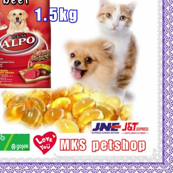 Alpo beef adult 1.5kg-dog food