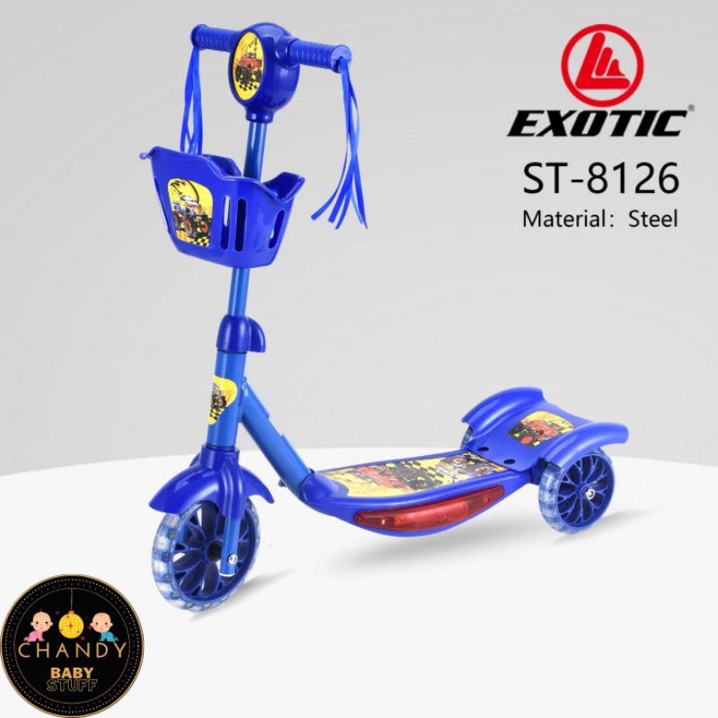 SCOOTER ANAK OTOPED ADA LAMPU DAN MUSIK EXOTIC ST 8126