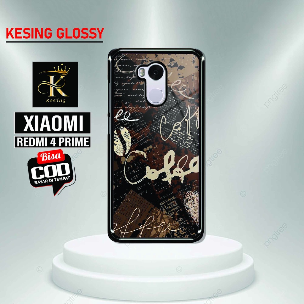Case Redmi 4 Prime - Case Redmi 4 Prime Terbaru - Hardcase Glossy - Softcase Kaca - Case Redmi 4 Pri