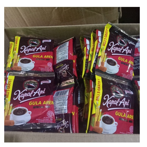 KOPI KAPAL API 1 RENCENG ISI 10 PCS