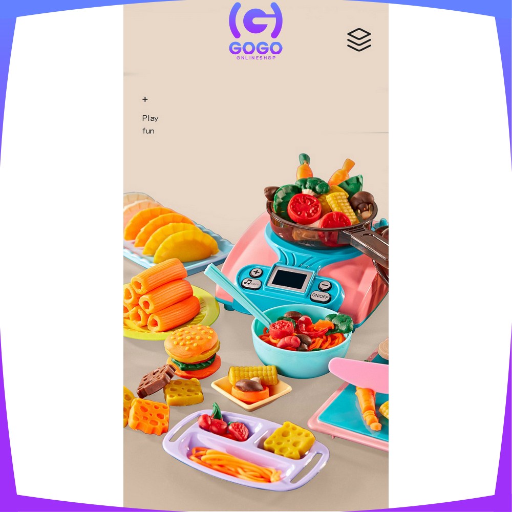 GOGO-M150 M152 Mainan Masak Masakan Anak Perempuan KOMPOR UAP Mainan Kitchen Set Mainan Dapur Anak