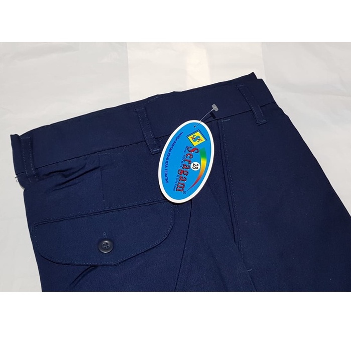 Celana Panjang Sekolah / sersgsm sekolah SMP   BIRU   Merek SERAGAM
