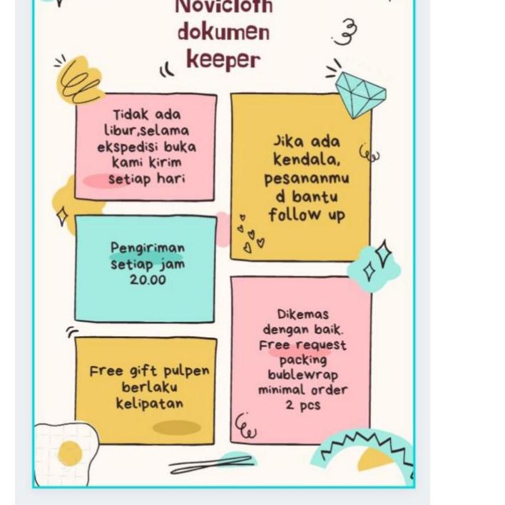 

CUCI GUDANG [ BISA COD ] isi 60 lembar dokumen keeper/Map dokumen/Map resleting anti air ✩ 881