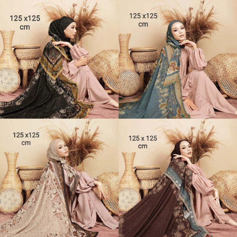 HIJAB MUSLIMAH / SYARI ASOKAA / JILBAB JUMBO / ZOYA HIJAB SEGI EMPAT / JILBAB MOTIF PREMIUM / KERUDU