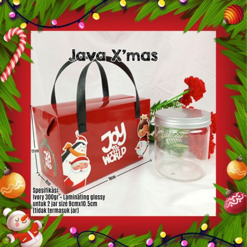 

gable box natal/box hampers natal (3pcs)