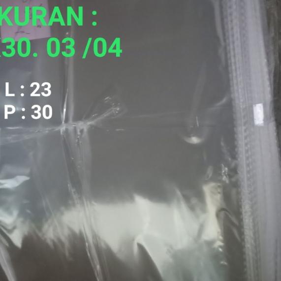 

PLASTIK OPP 23X30. 03 & 04 ( PER 500 LEMBAR ) - 23x30.03