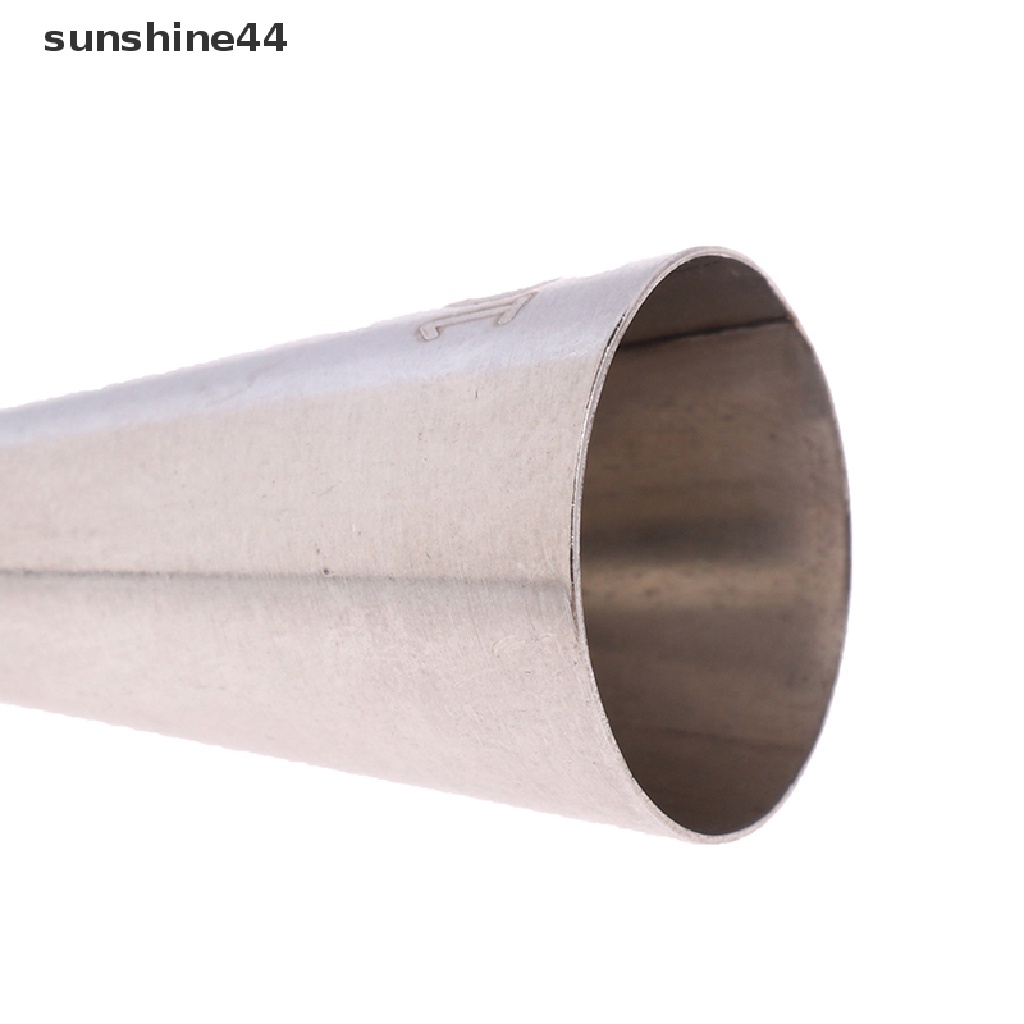Sunshine Lampu Sorot Led Tenaga Surya #10pcs Spuit Piping Bahan Stainless Steel Untuk Dekorasi Kue