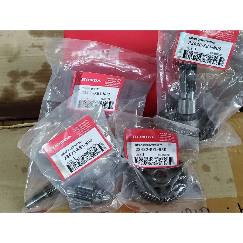 Gigi rasio As pully As roda belakang Beat FI new esp Scoopy esp  K81 K44 original