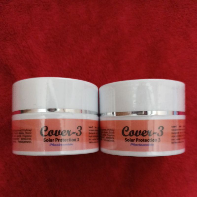 Cover-3 Solar Protection 3 Niacinamide SPF 30 dan Solar Protection 5 Niacinamide SPF50