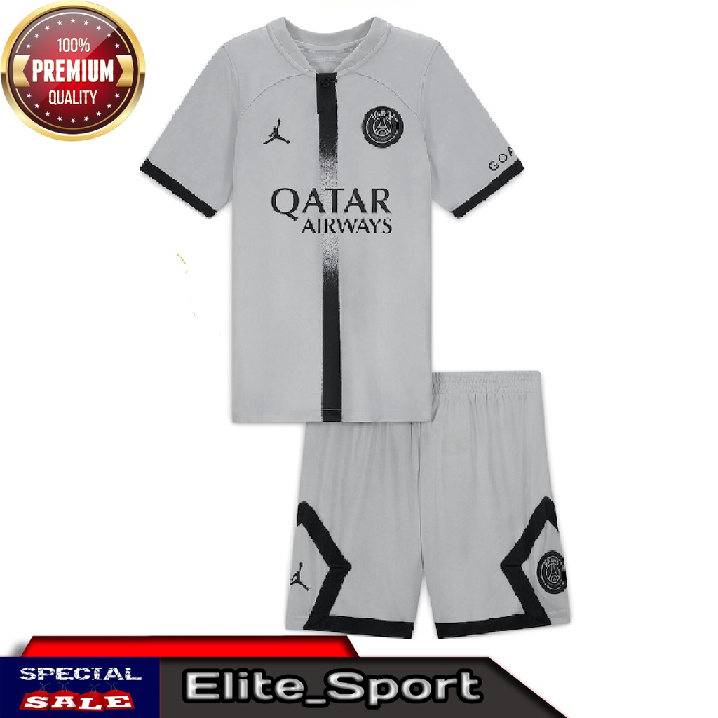 JERSEY PSG AWAY KIDS 2022/2023 GRADE ORI | BAJU SEPAK BOLA ANAK PARIS SAINT GERMAIN AWAY TERBARU