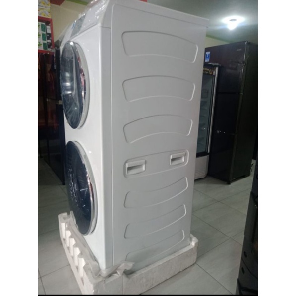 Mesin Cuci Front Loading 16kg Aqua FQW 1600TD