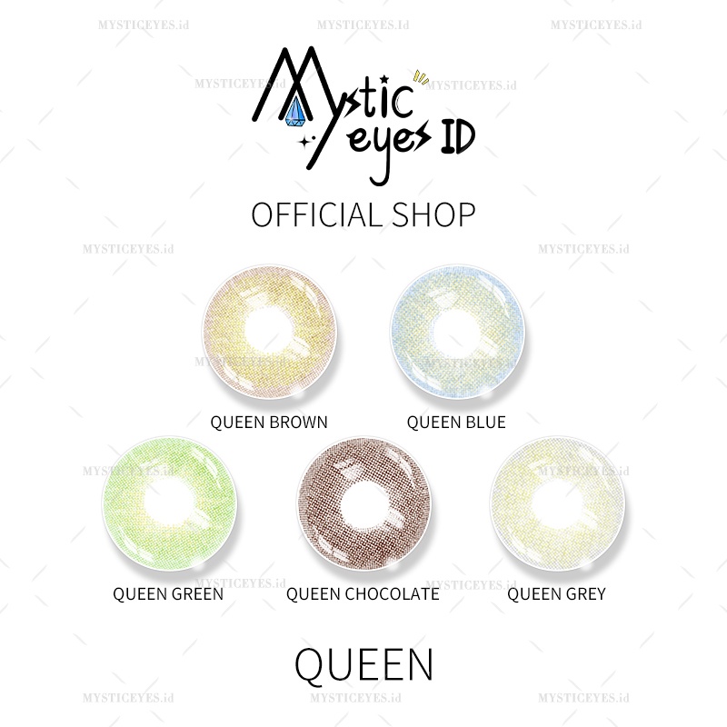 [✅COD] MYSTICEYES SOFTLENS QUEEN SERI 14MM (NORMAL)