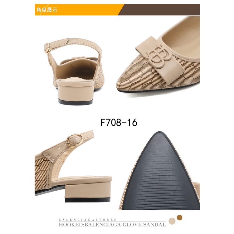 BO Ankle Strap Slingback Pumps F708-16