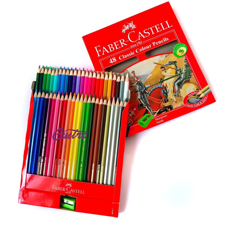 

BIG SALES 8829 Faber Castell 48 Classic Klasik Color Pencil Pensil Warna Anakl ORIGINAL TERJAMIN BARU ㋿