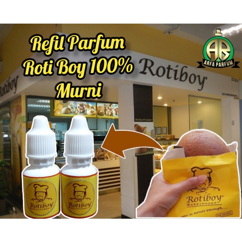 Bibit Parfum Roti Boy Murni 100% Free Alkohol