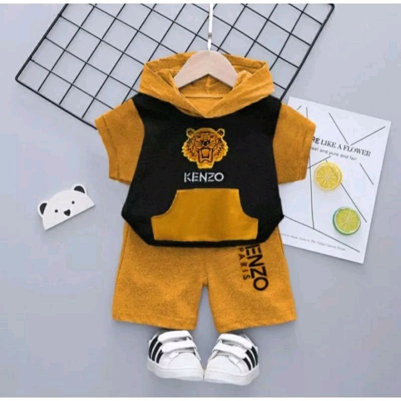 Setelan Pakaian Baju anak 1-5 Tahun Set Hoodie