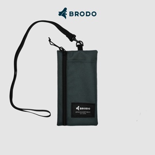 BRODO - Spholet Hanging Wallet Steel Grey