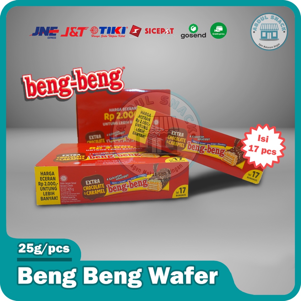

Beng Beng Wafer 1 Box isi 17pcs x 25gr snack