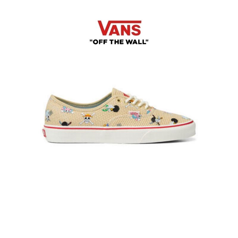 Vans Authentic x One Piece Straw Hat Crew Natural Original