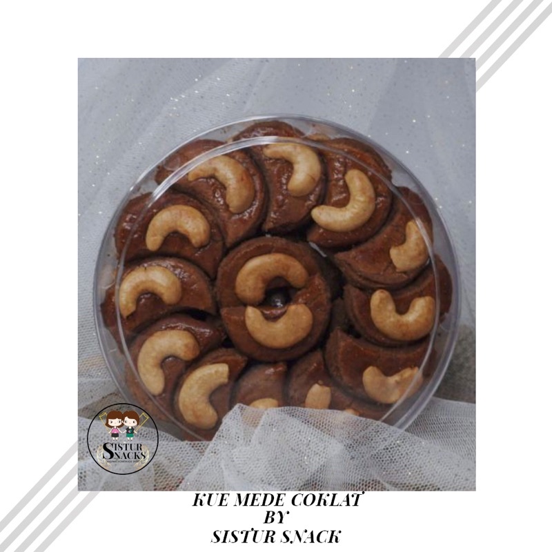 

Kue Kacang Mede Coklat/kue kering mede/kue kering