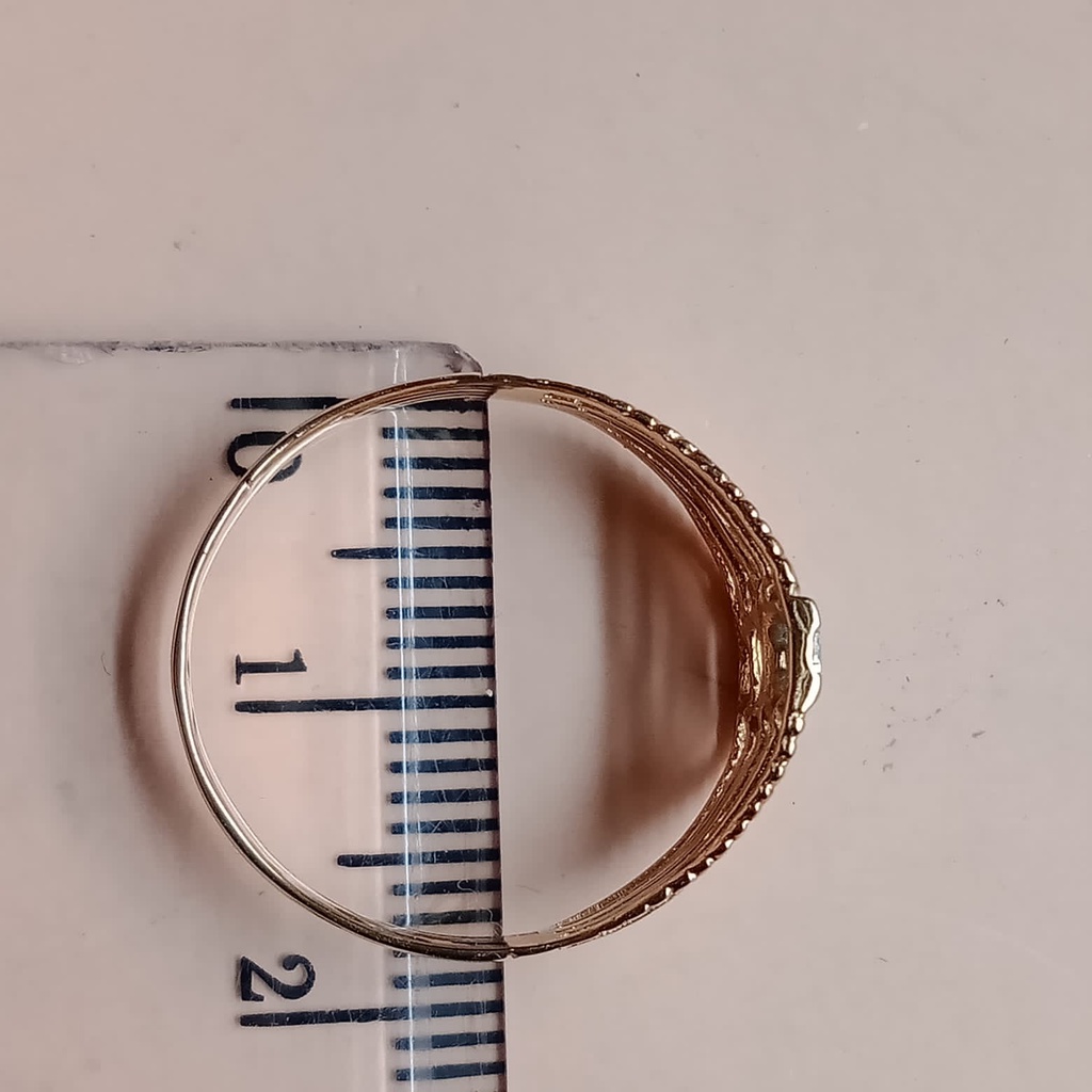 Cincin emas 17K - 1.65 gr kadar 750 - 3948