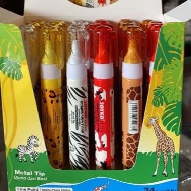 

Penghapus Joyko Cair 1 Pack isi 24 pch / Tipe-X Joyko Animal CF-S221