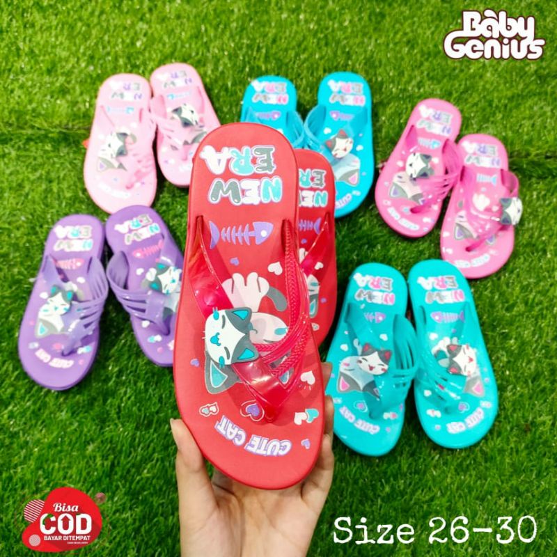Sandal New Era Anak/Sandal anak/Sandal Harian Anak/Sandal Anak Perempuan