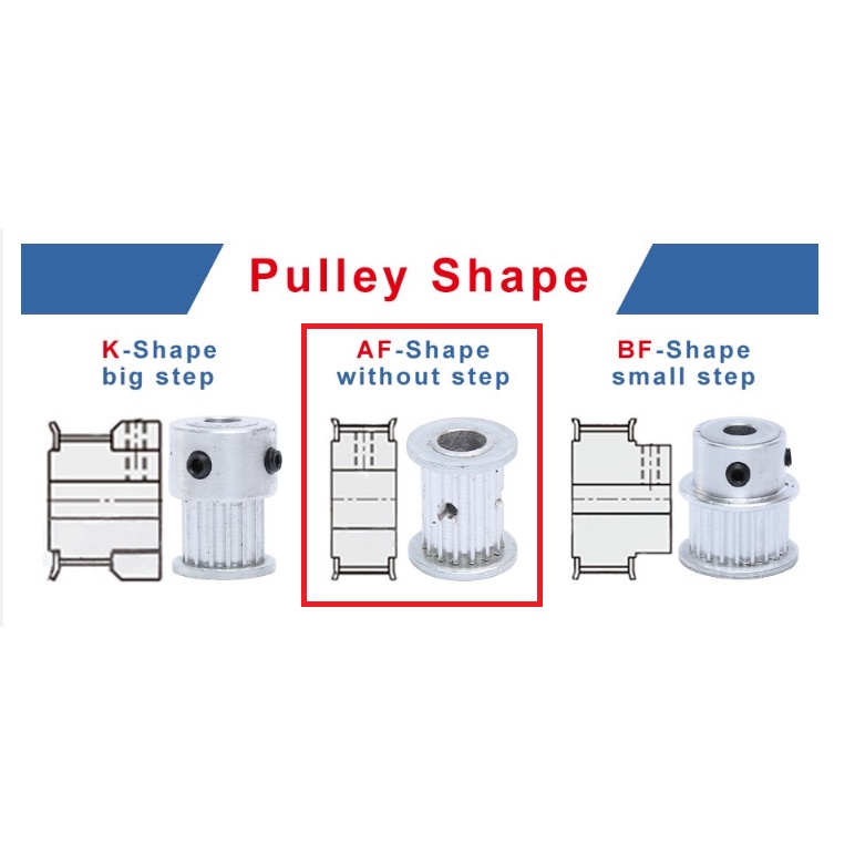 [HAEBOT] HTD3M Pulley Pully Timing CNC AF 18T W15 W10 Bore 6.35 7 8 10 mm 3D Printer Lebar 15mm 10mm Puley Printer Aluminium Pitch 3mm Silver Bor