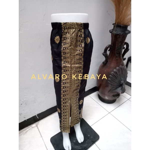 Rok span batik / rok span panjang / bawahan kebaya jadi motif batik belah tengah modern prada bali pramugari