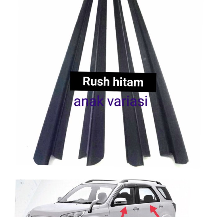 pelipit kaca luar rush terios lama satuan