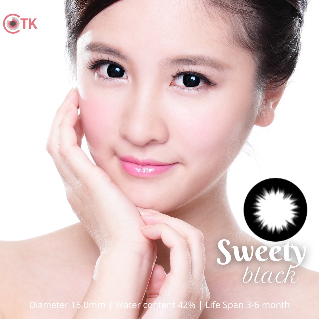 SOFTLENS SWEETY DIA 15.00MM MINUS (-3.25 s/d -6.00) CTK / softlen /BS
