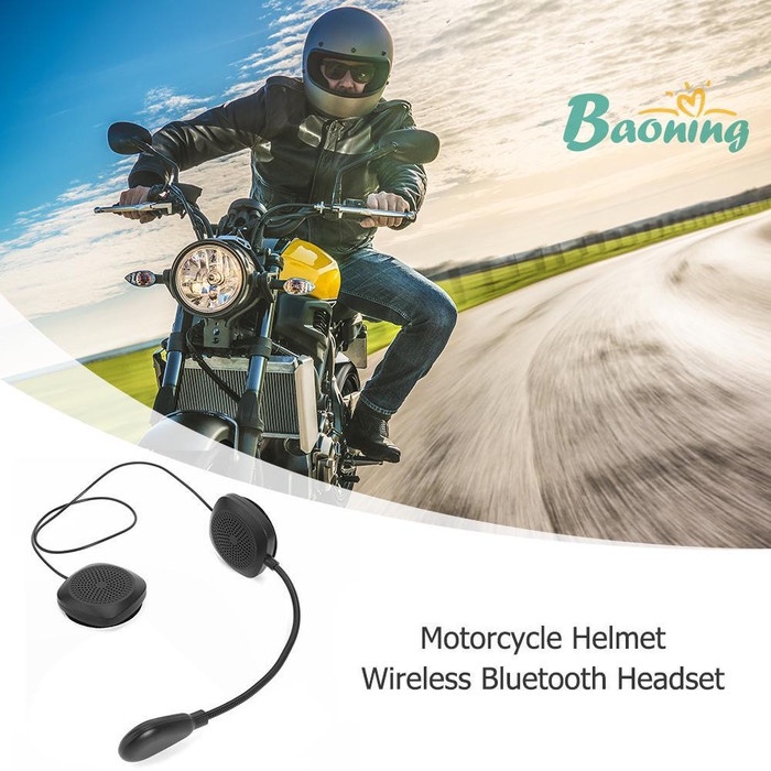 Headset Bluetooth Helm Mh05 -V5.0 Motorcycle Wireless Helmet Headset