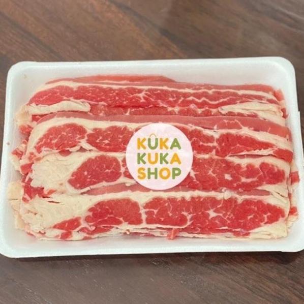 

Terlaris! Daging Sapi Aus Shortplate Beef Slice Fresh Cut - 1Kg Aice.Kila