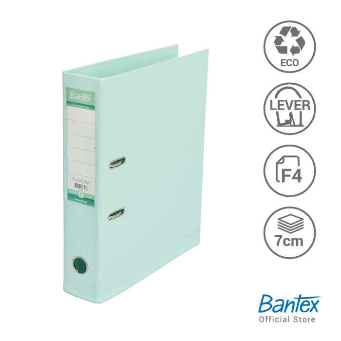 

Bantex Lever Arch File Ordner Plastic Folio 7Cm Cool Aqua #1465 76