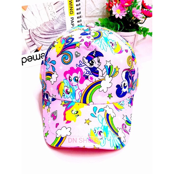 Topi Anak Topi Baseball Anak Topi Pet Anak Perempuan Topi Anak Lucu Murah Karakter Mickey, Unicorn, Bts, Kudaponi