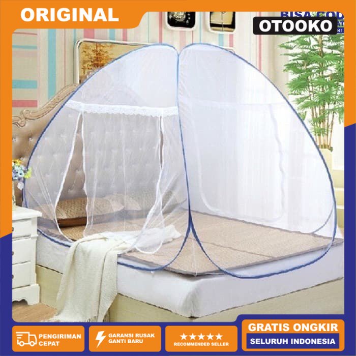 Kelambu nyamuk tempat tidur tenda Kasur 160 x 200 160x200 CM 204-1