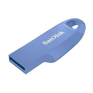 SanDisk CZ550 Ultra Curve USB 3.2 Flashdisk - 128GB - Navy Blue / Biru