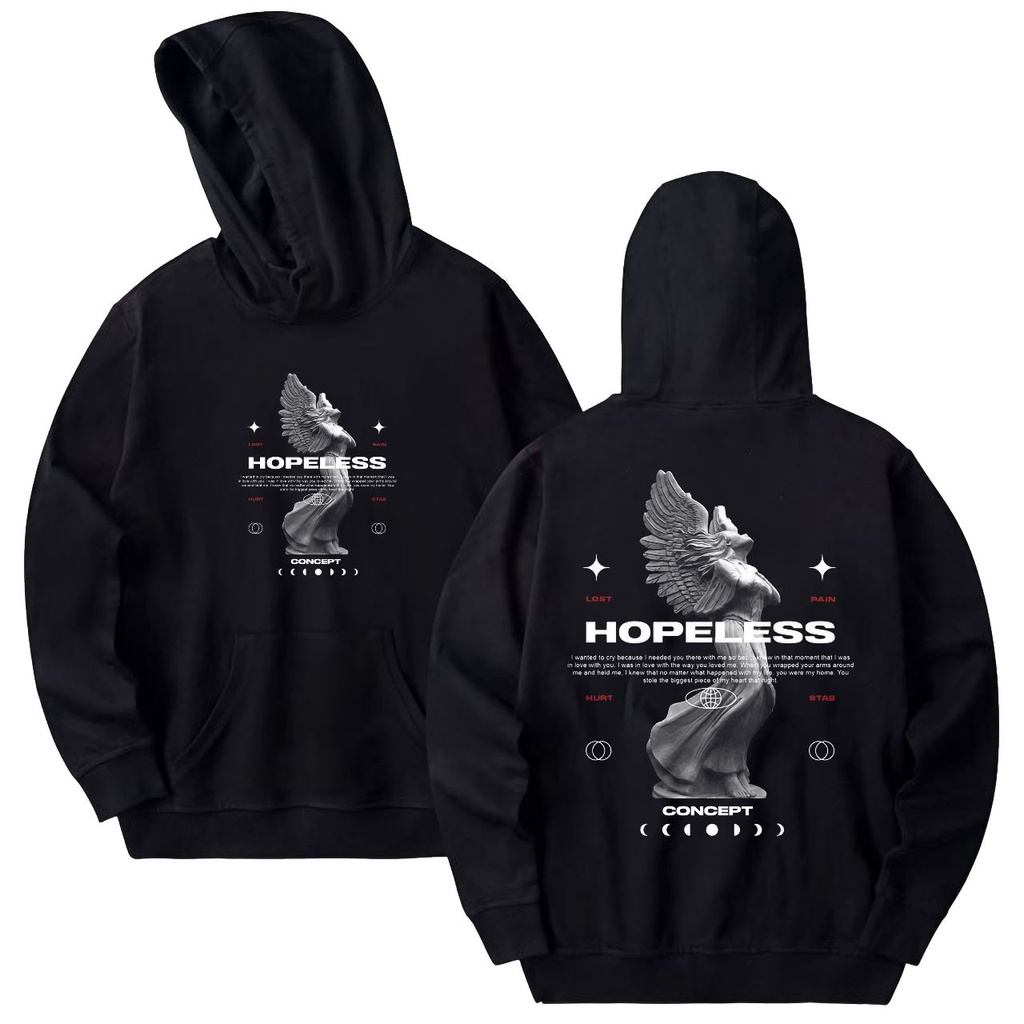 Hopeless Hoodie - Hoodie Pria dan Wanita