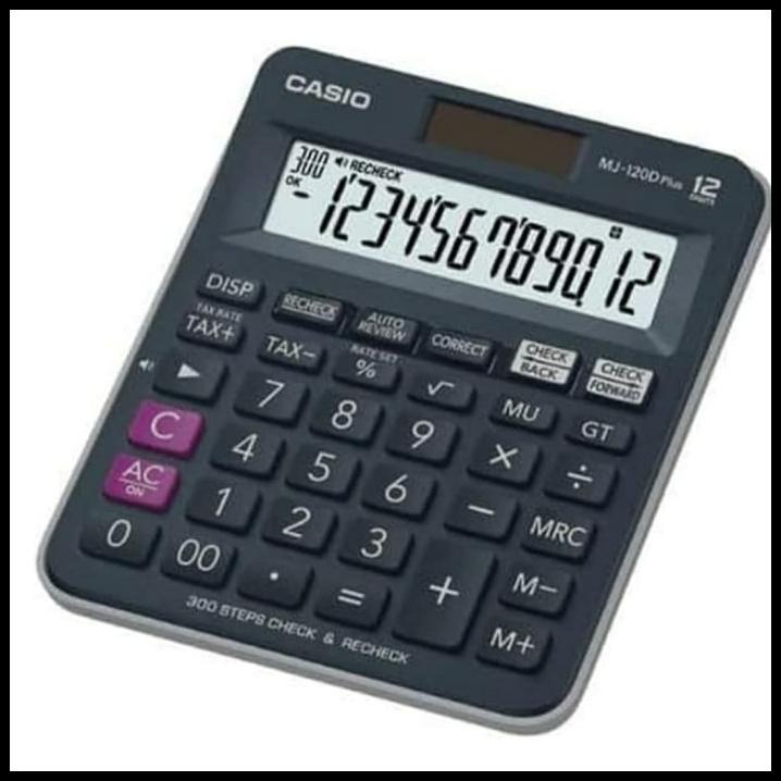 

Casio Mj-120 D Check & Correct Kalkulator / Calculator Desktop Mj 120D