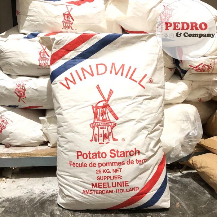 

Windmill Potato Starch 25 Kg Tepung Sangfen Kentang Holland 25Kg 073