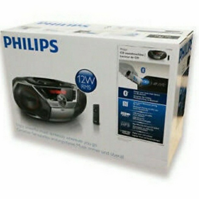 {RajaStore} Mini Compo Boombox Bluetooth PHILIPS AZ700T Diskon