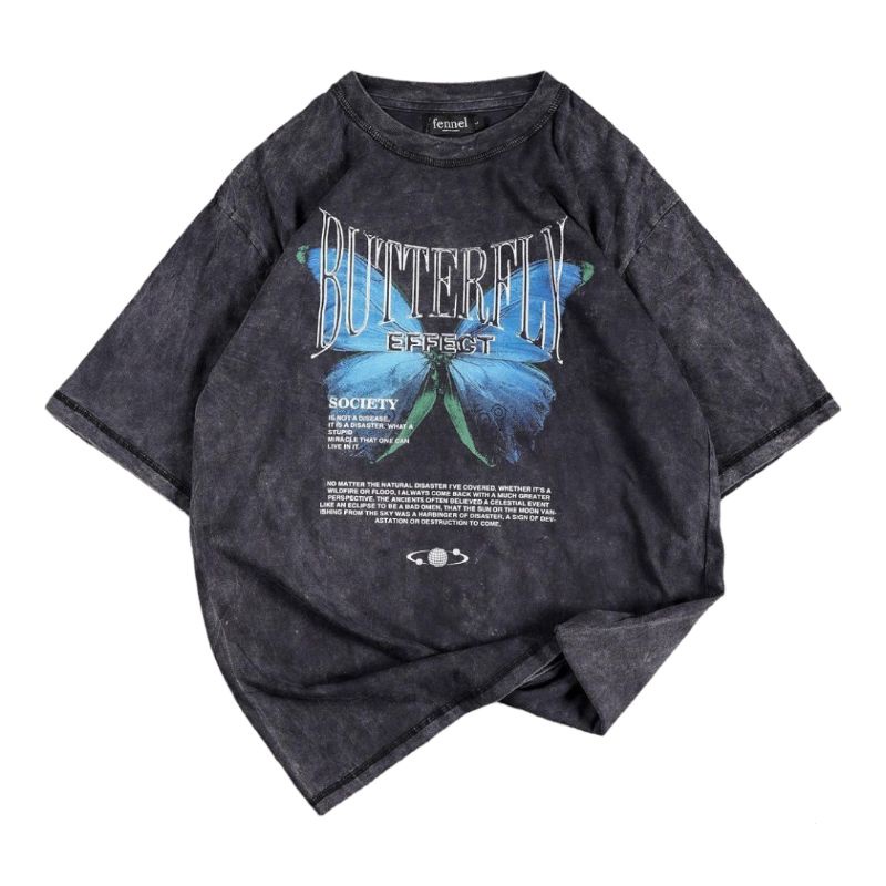 Baju Kaos Oversize Wash