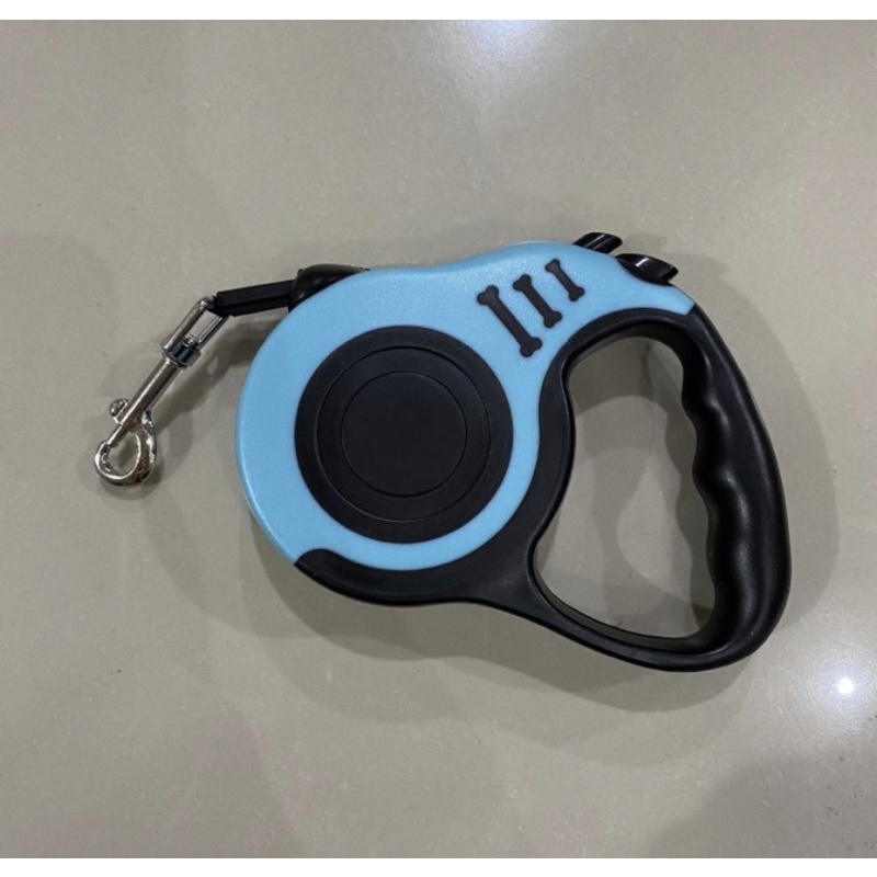 PET Tali Tuntun Retractable Dog Leash Harness Anjing Kucing Cat 3M 5M