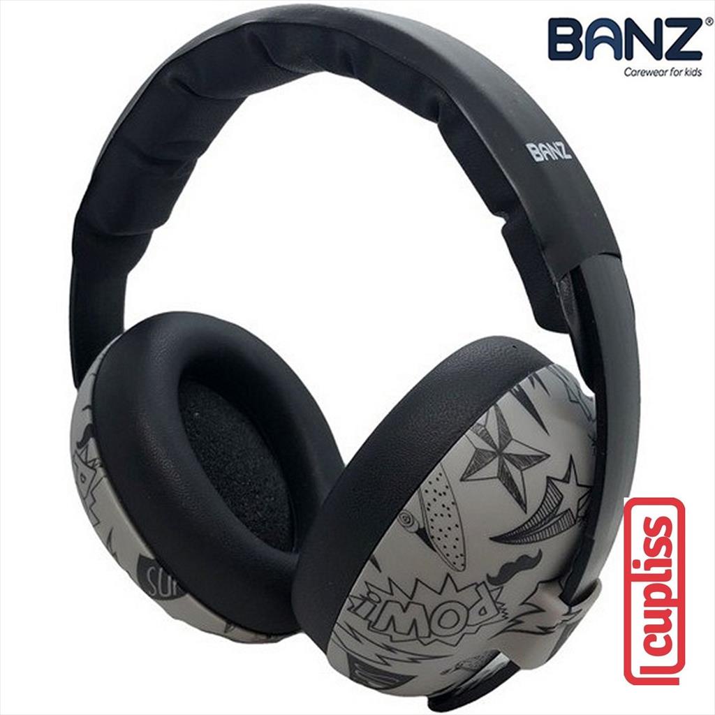 BANZ Baby Earmuffs Graffiti 0 - 2 years Penutup Telinga Bayi