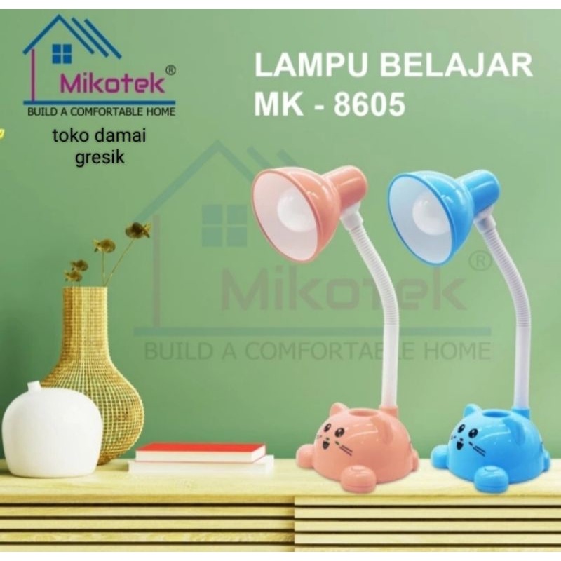 Mikotek - Lampu Belajar Karakter Kucing/Cartoon (Mikotek Desk Lamp)