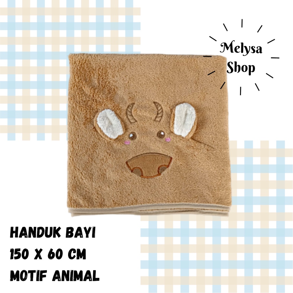 Handuk Bayi | Motif Animal |