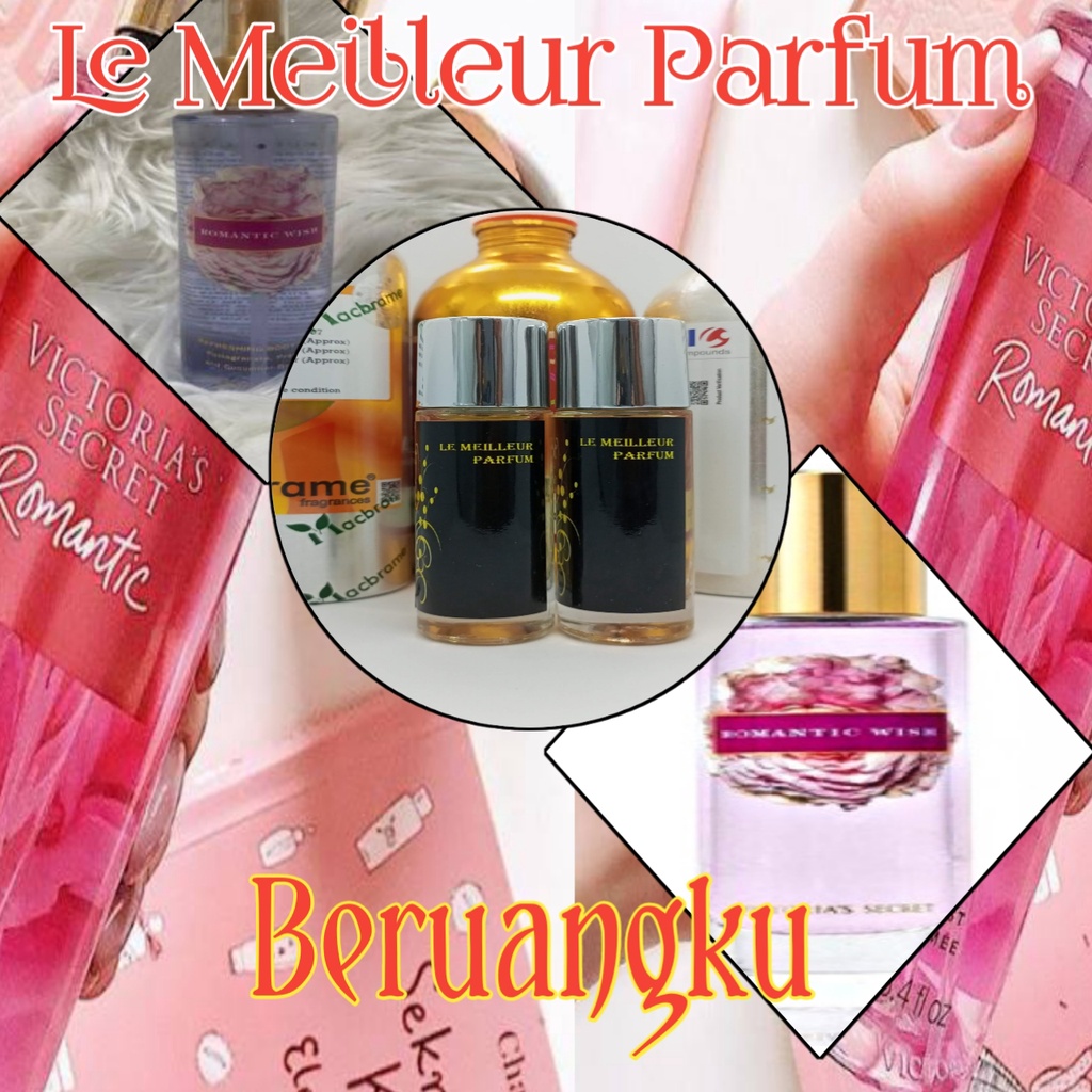 Parfum RomanoWish 20ml 30ml 50ml Minyak Wangi Wanita Tahan Lama Parfume Cewek Best Seller Victoria P