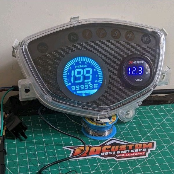 Speedometer Digital Yamaha Vega R New PNP
