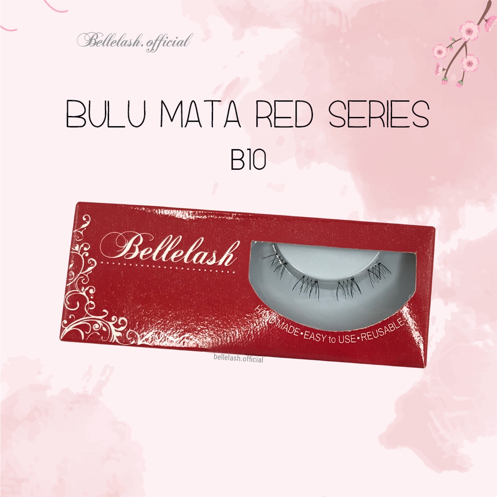 B10 Bulu Mata Bawah Palsu Handmade Natural False Eyelash Eye Lashes