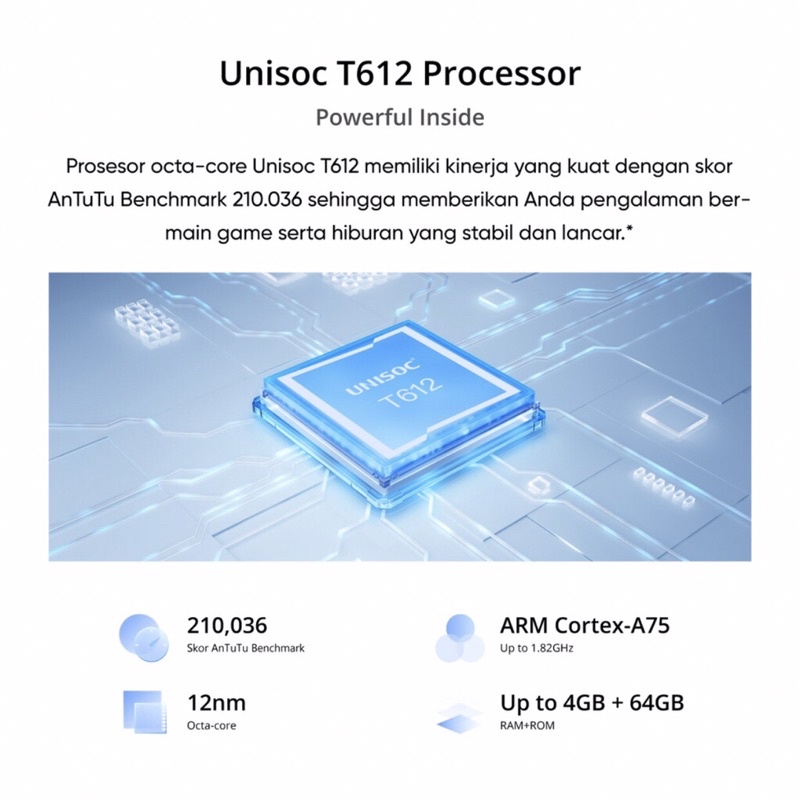 Realme C30 [2GB+32GB - 4GB+64GB] Unisoc Tiger T612 | 8MP Single | 6.5&quot; IPS LCD | Li-Po 5000mAh | Garansi Resmi Realme 1 Tahun